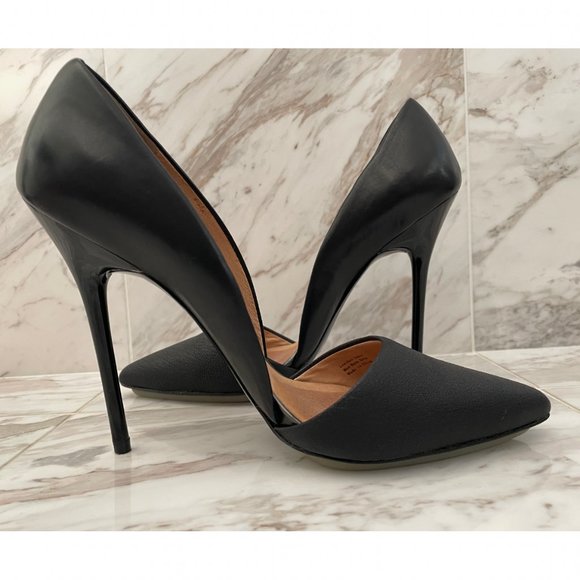 4" Black L.A.M.B Stiletto_size 9.5 - Picture 2 of 5